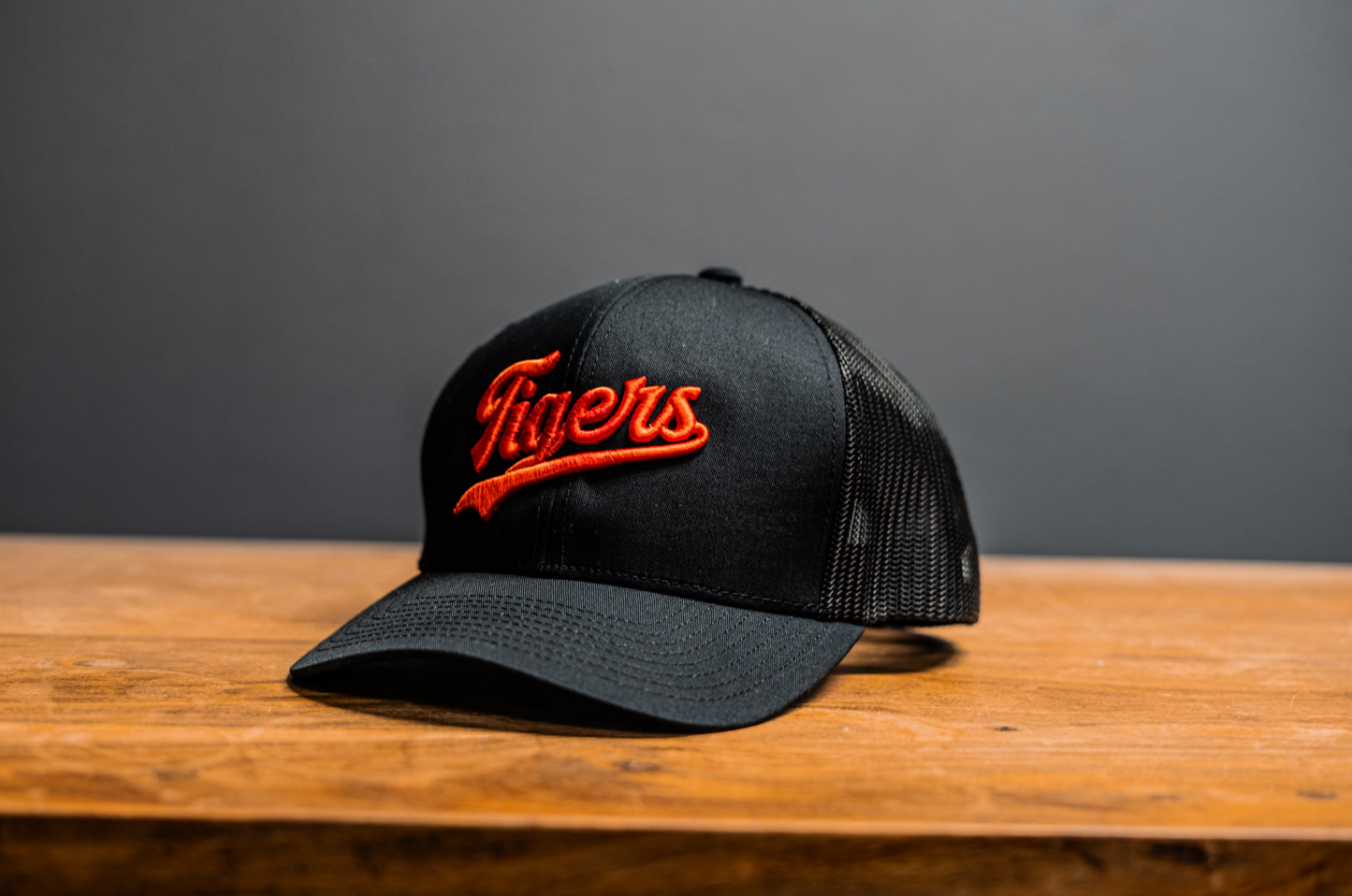 Tigers Orange Athletic Script