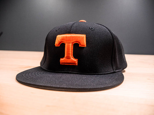 Black With Orange T