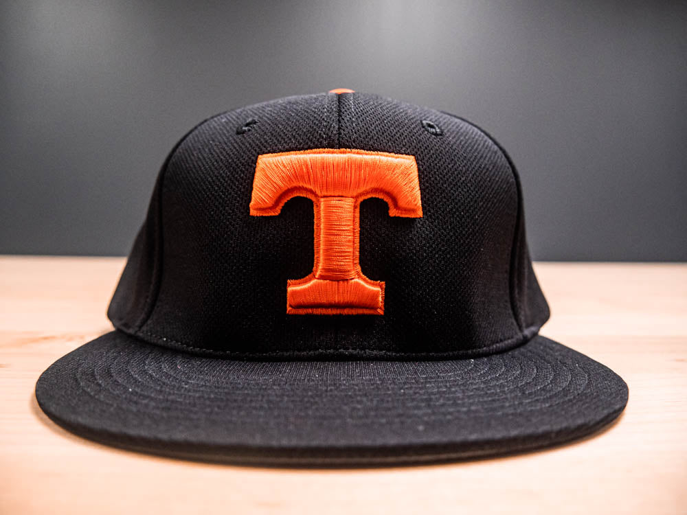 Black With Orange T
