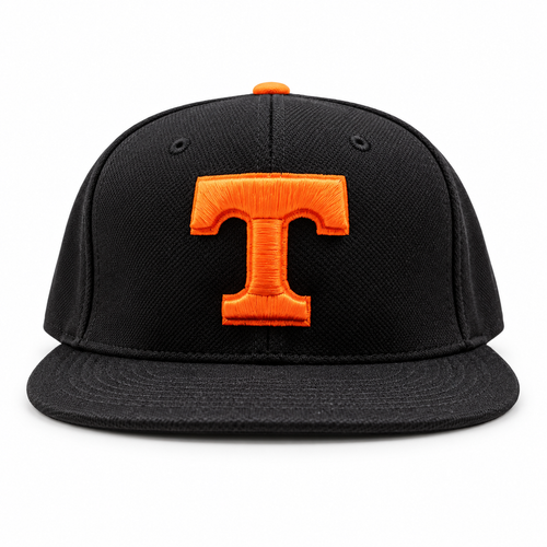Black With Orange T