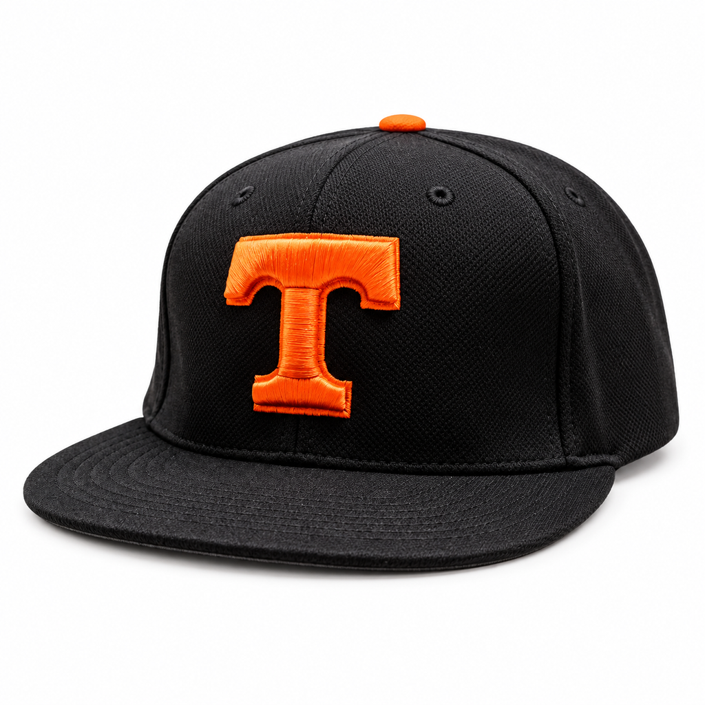 Black With Orange T