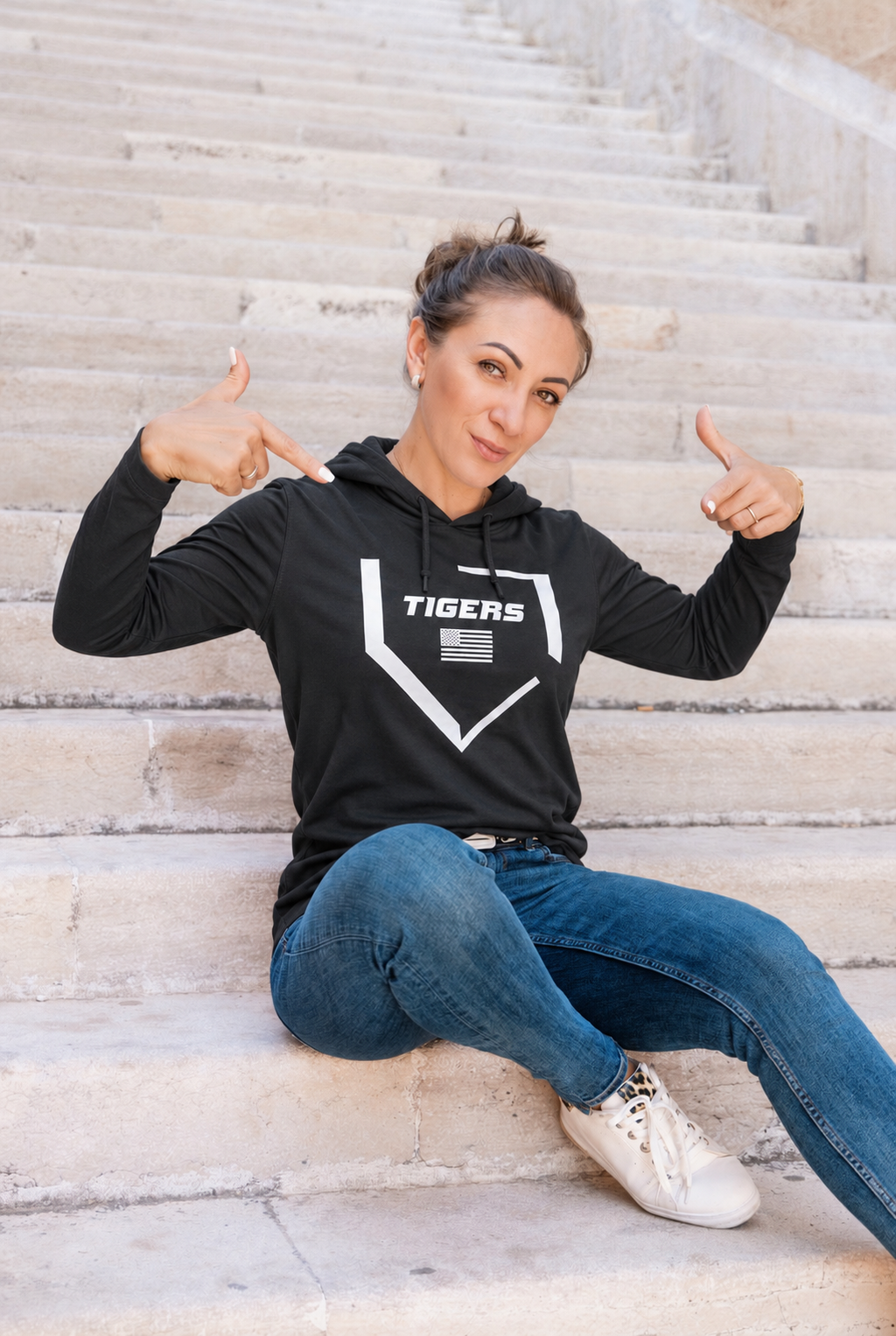 Tigers Diamond Light Weight Hoodie