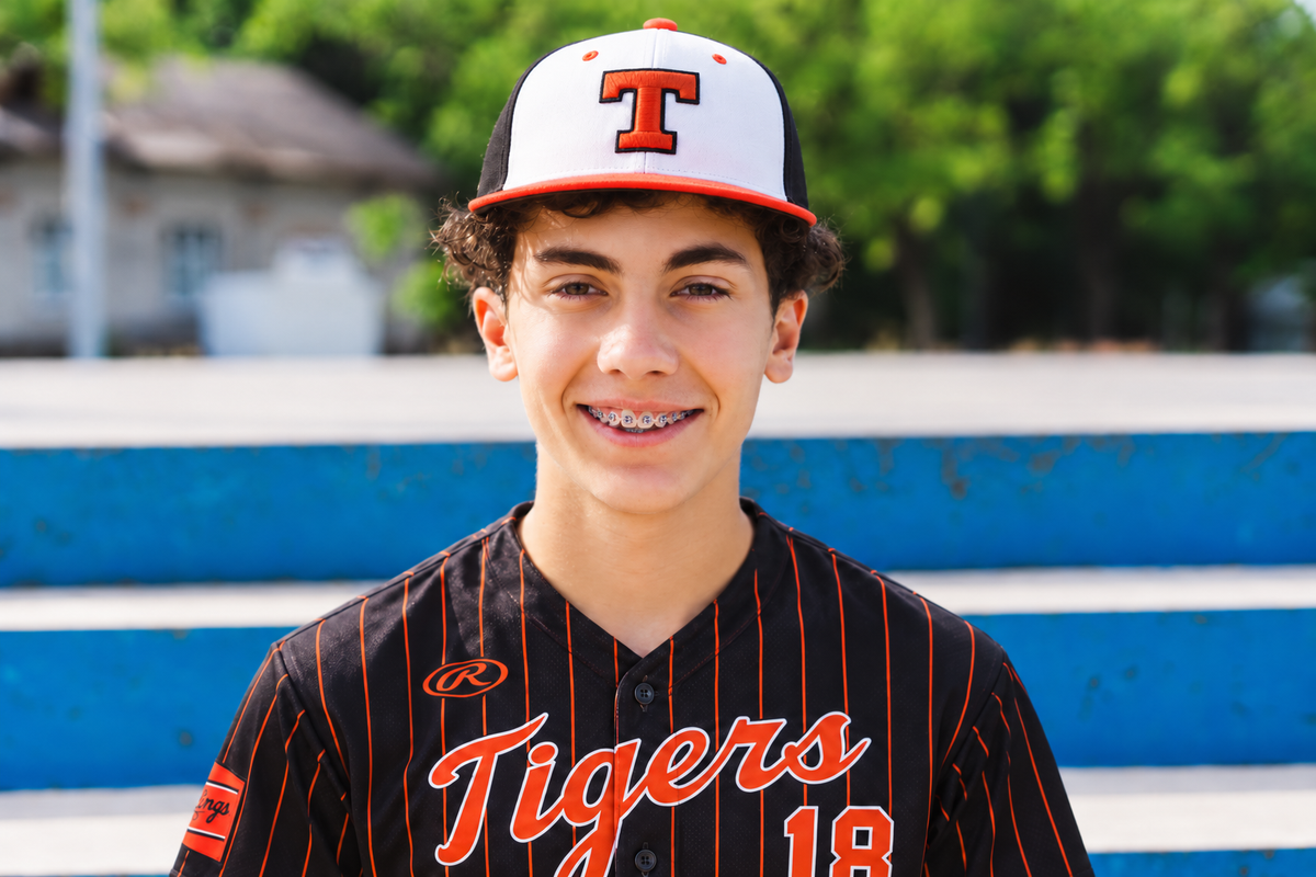 Tiger Classic (Orange Button)